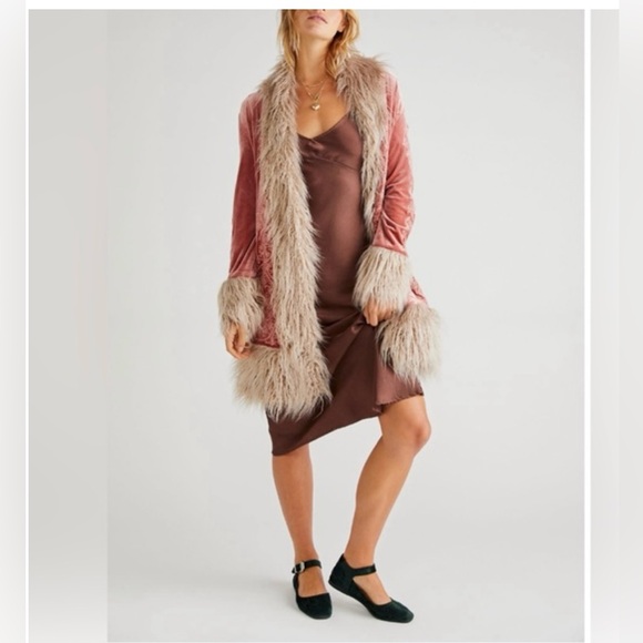 Free People Understated Leather Moon Glow Jacket XS - Picture 1 of 7